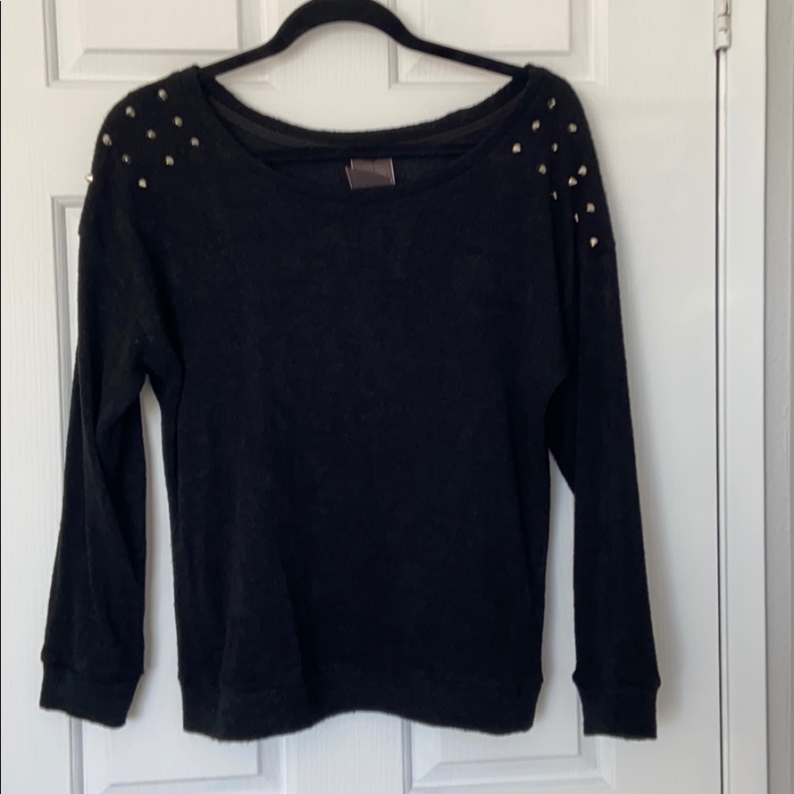 Black Stud Top